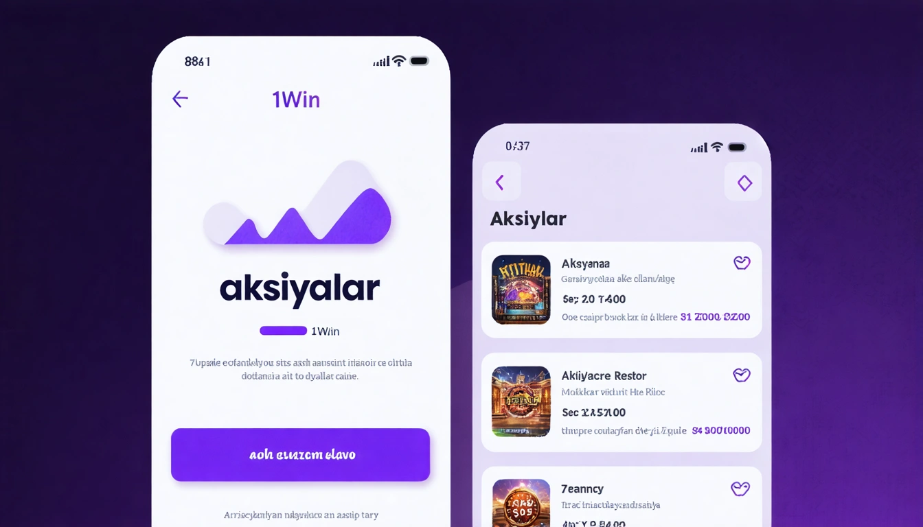 aksiyalar 1Win
